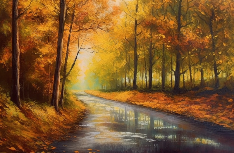 国家公园内的山林道路风景,插画/手绘图,插画/手绘图库,插画/手绘图下载,插画/手绘